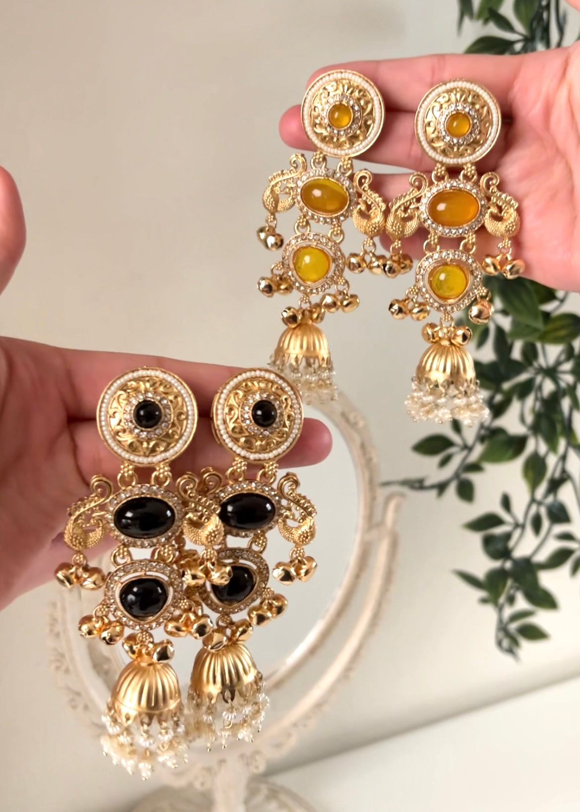 NAFISA - Kashmiri Jhumka Earrings