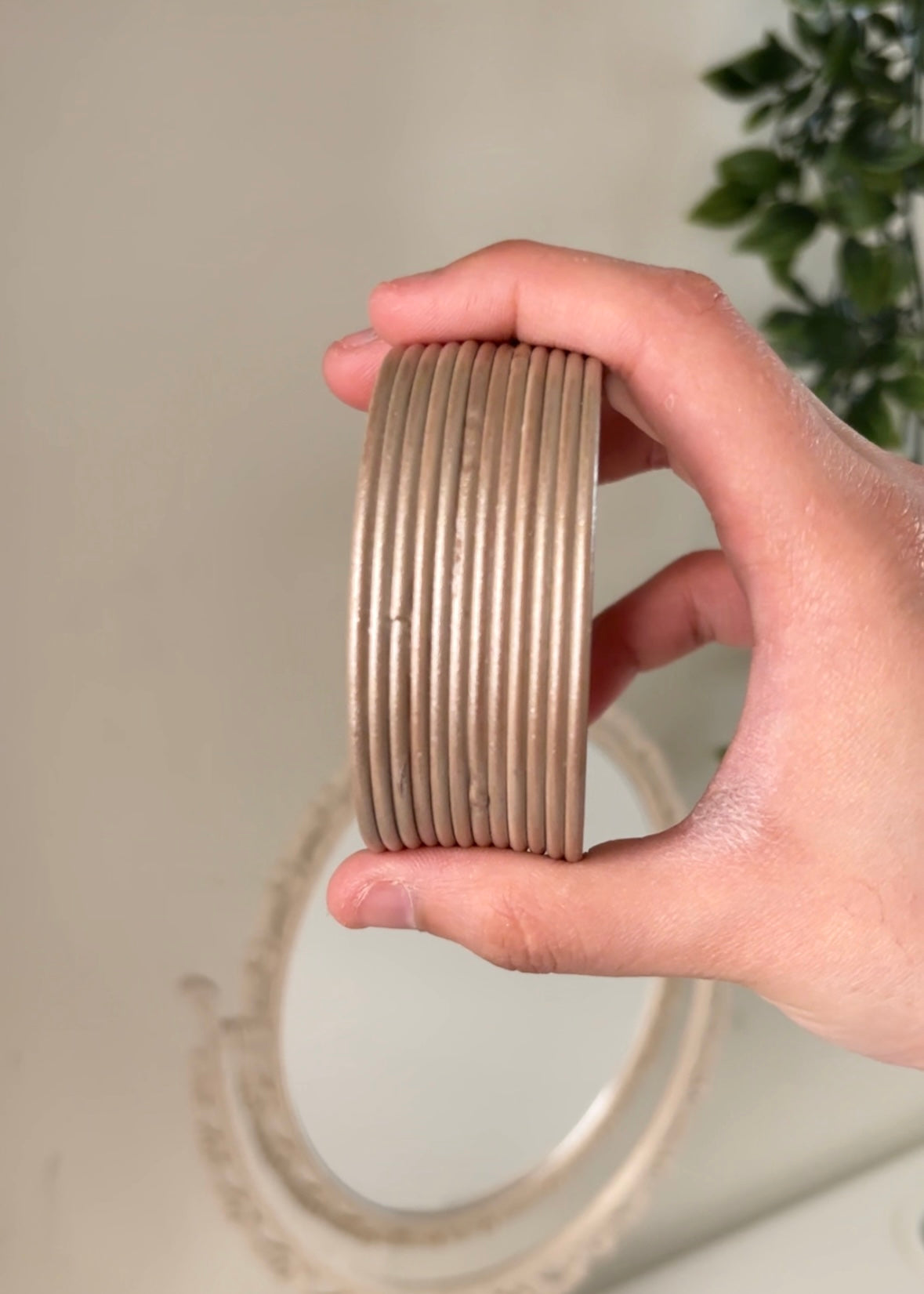 PLAIN BANGLES - Bloc of 12