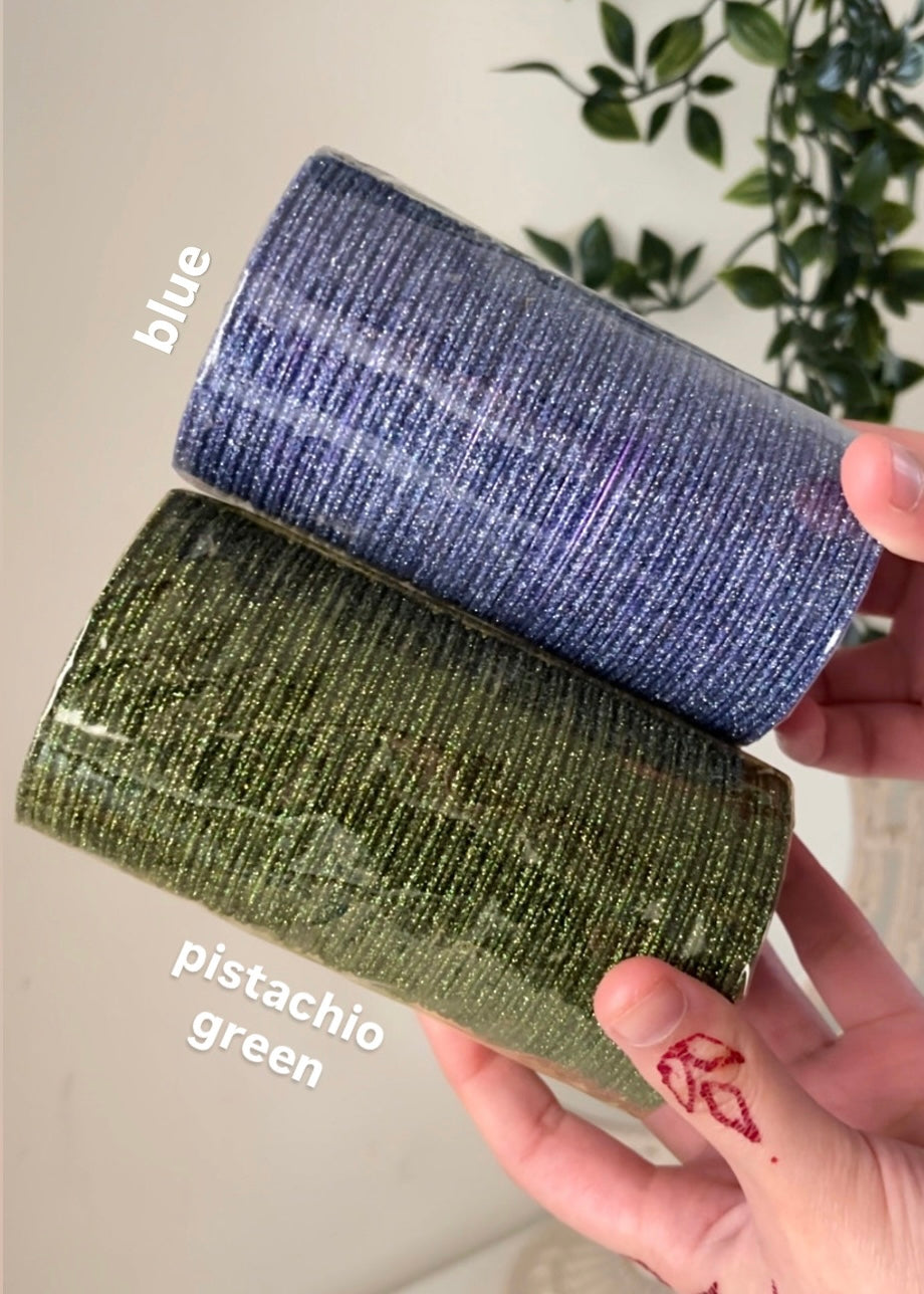 GLITTER BANGLES - Bloc of 12