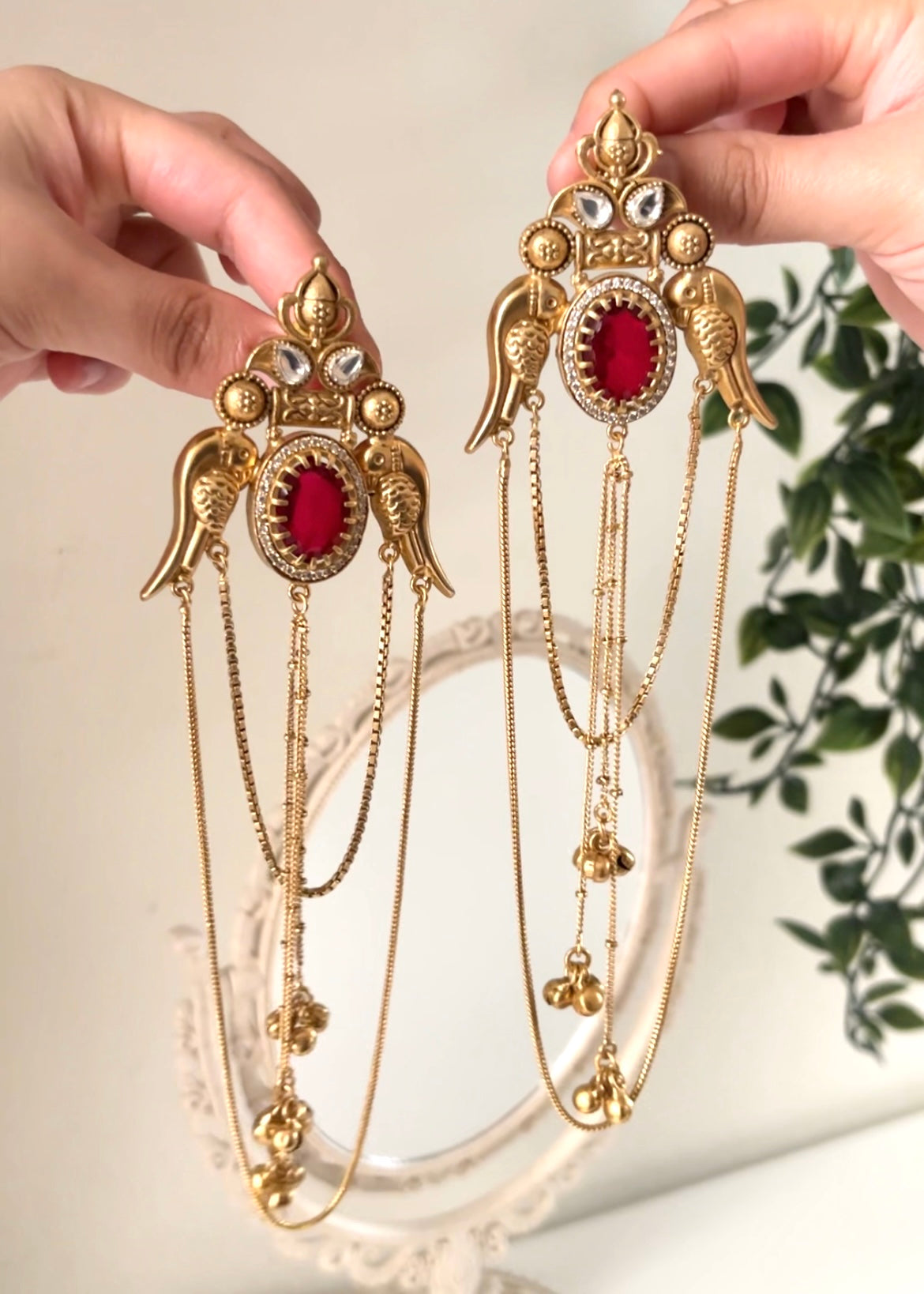 SHAZFA - Kashmiri Earrings