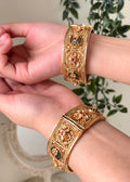 HAYAAT - Gold Plated Bangles (pair)