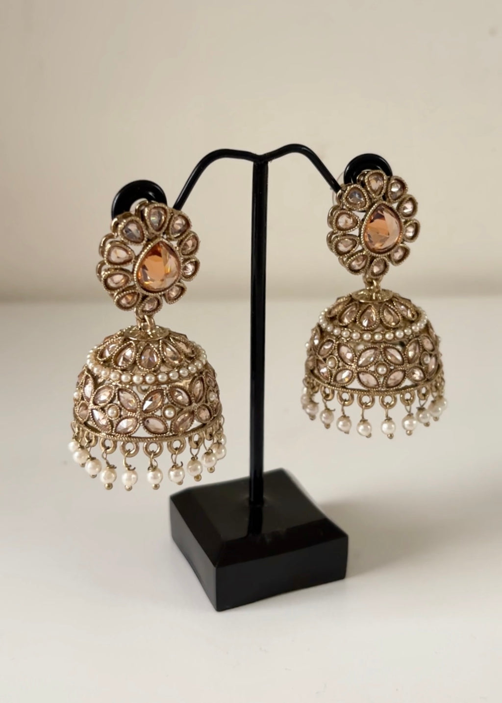 SAJAL - Golden Jhumka