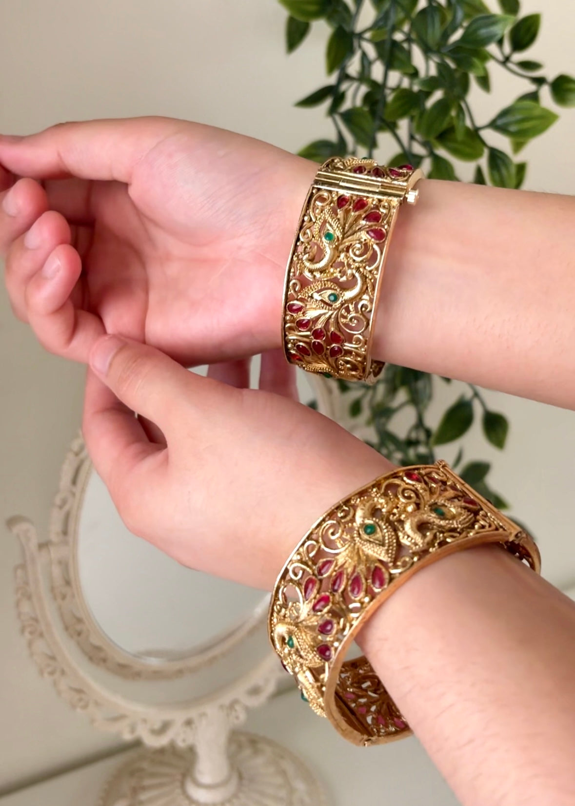 RANI - Gold Plated Bangles