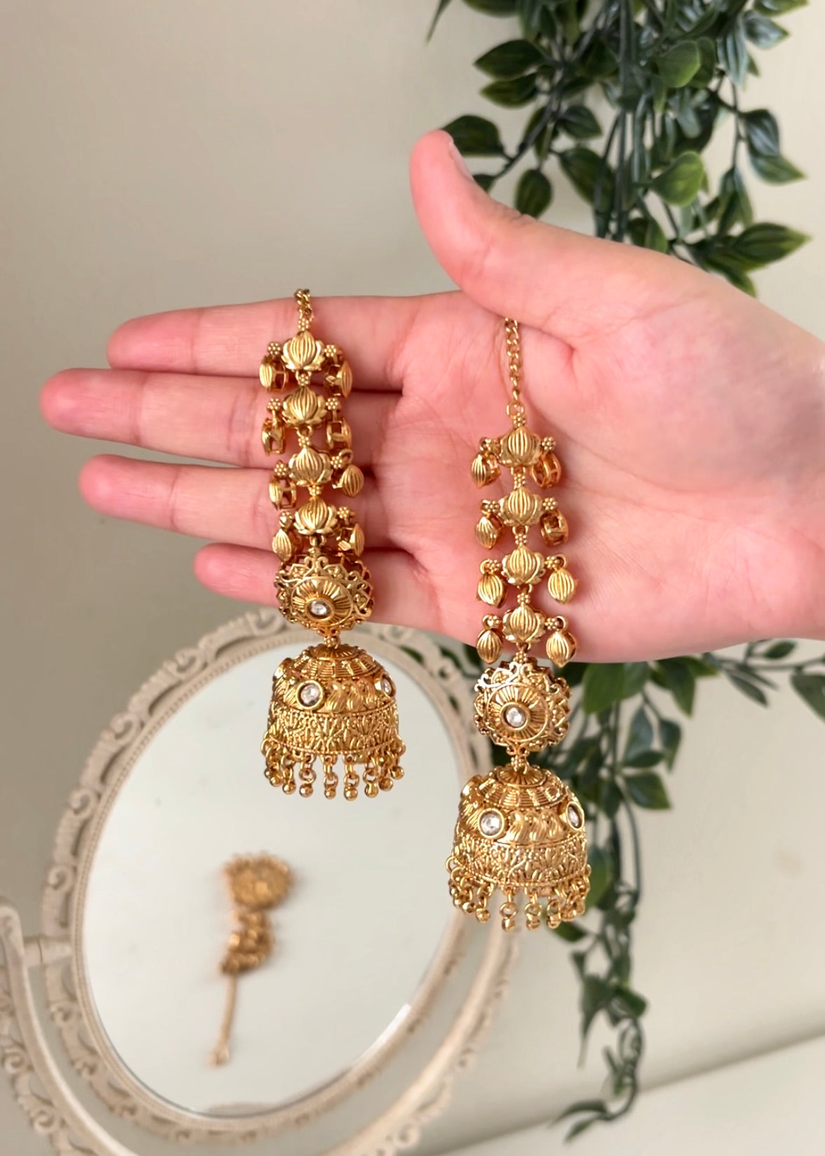 ARUL- Heritage Gold Plated Tikka Set
