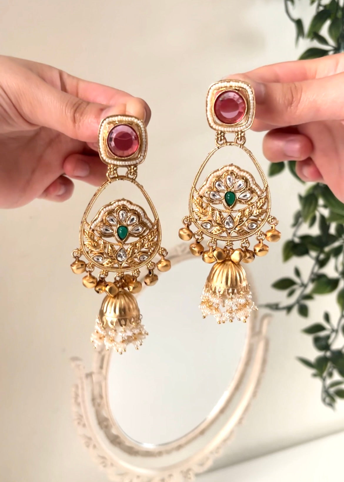 ZONIE - Kashmiri Jhumka Earrings
