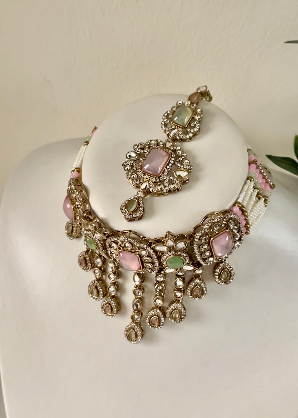 NEW - MIRAL - Kundan Choker Set