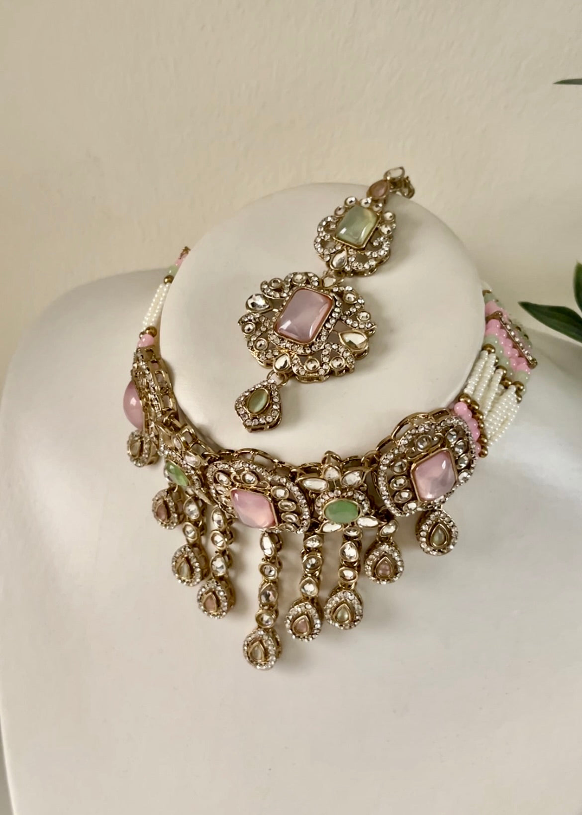 NEW - MIRAL - Kundan Choker Set