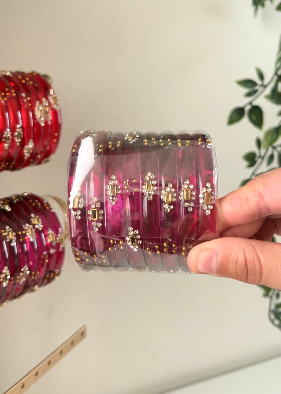 Jelly Glass Bangles