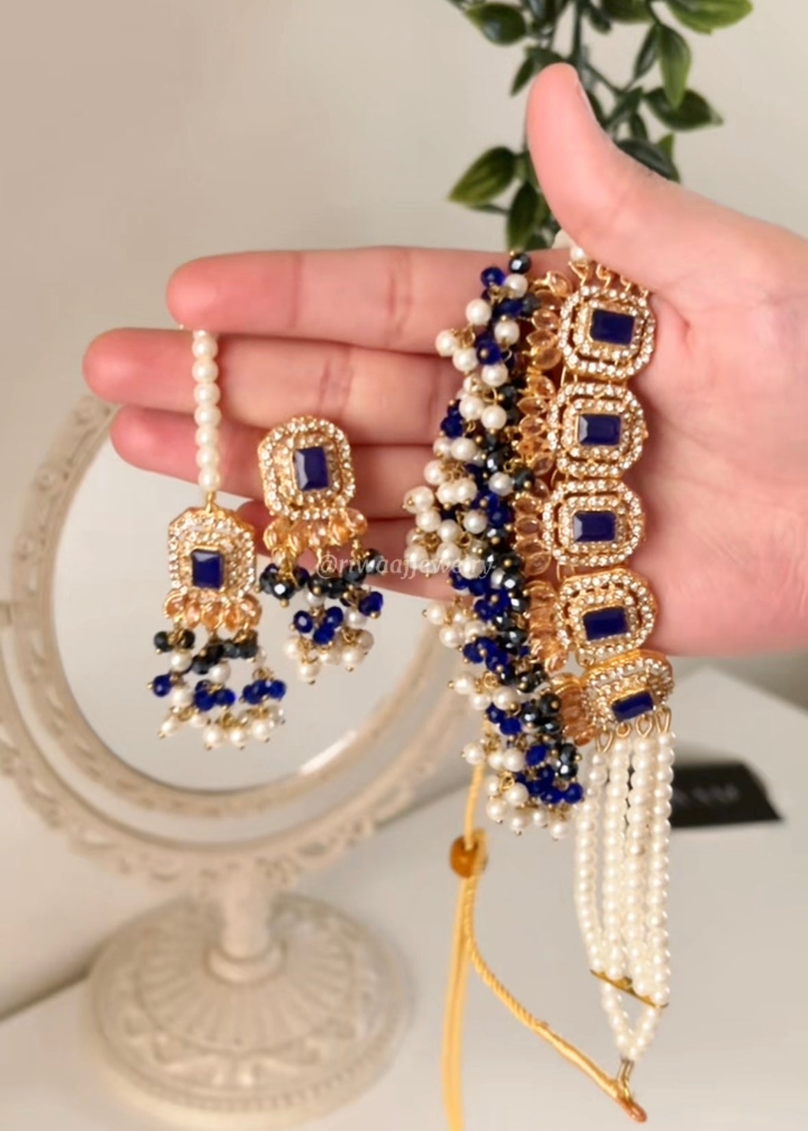 SAPHIRE - Choker set
