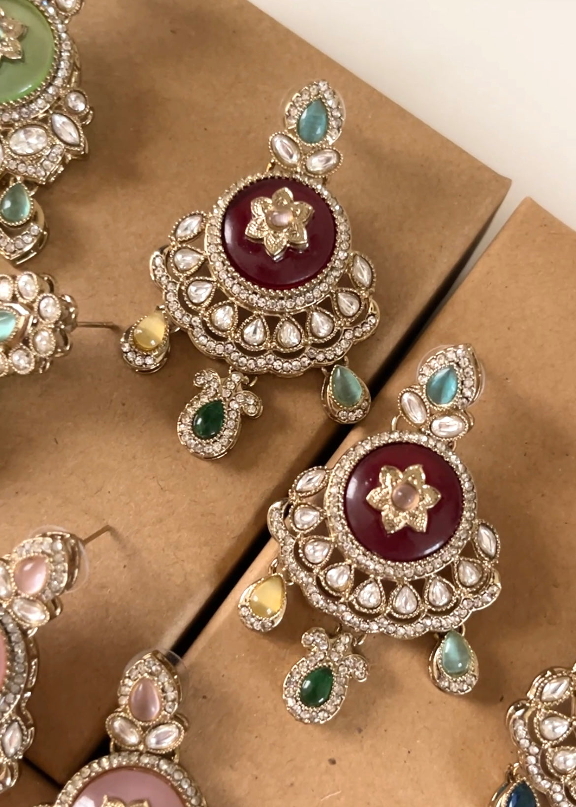 ASFA - Kundan Earrings