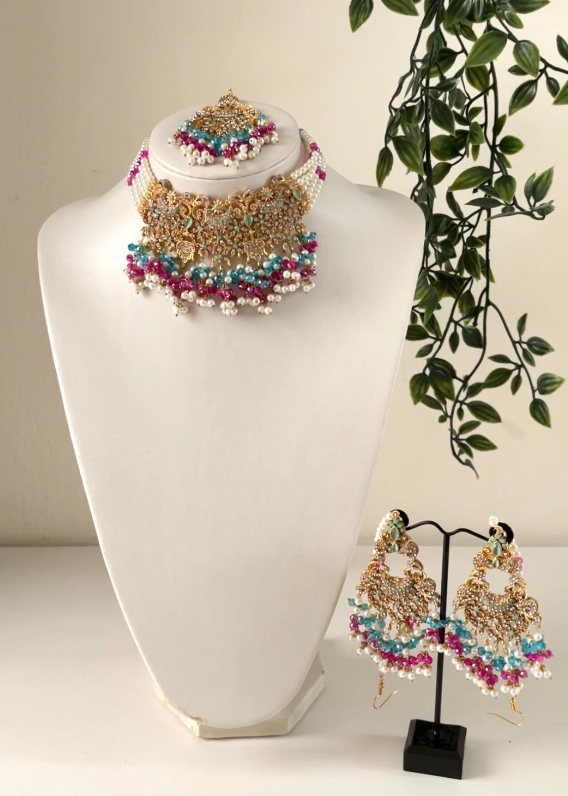 TIANA - Choker/Necklace Set