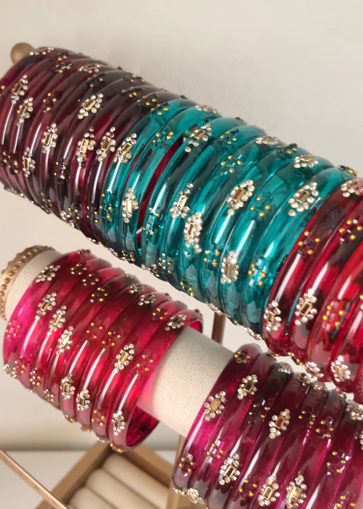 Jelly Glass Bangles