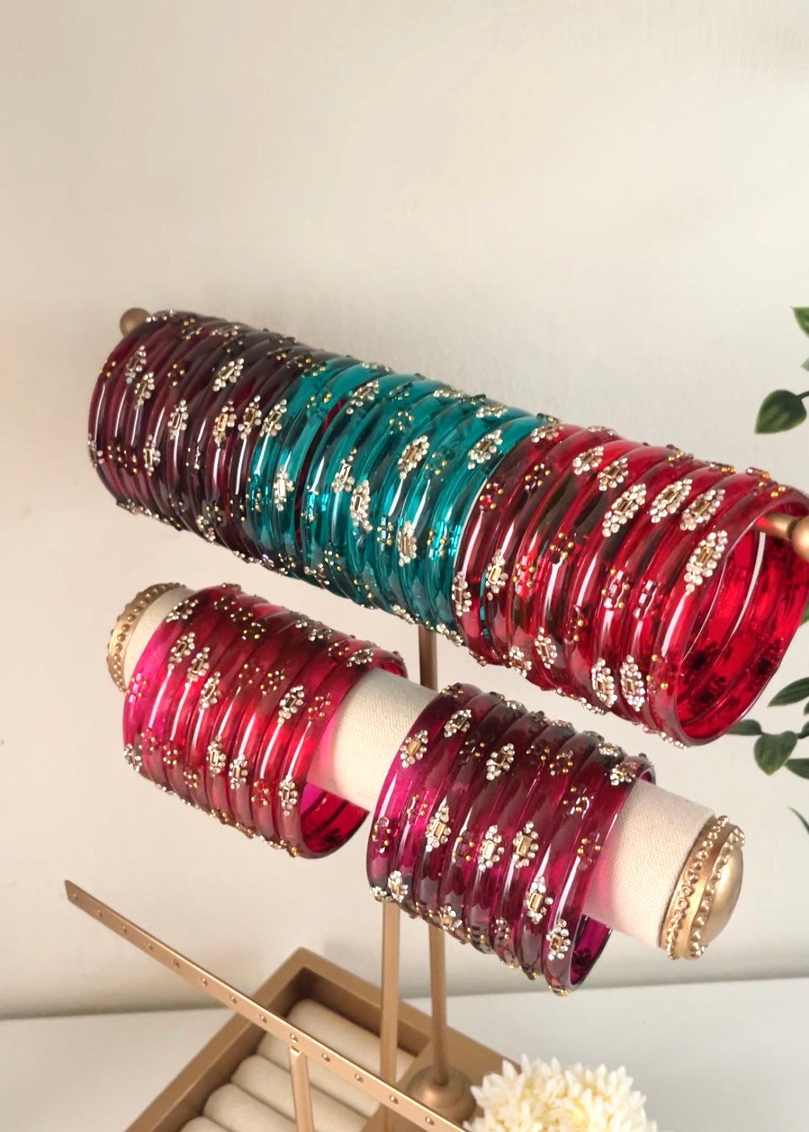 Jelly Glass Bangles