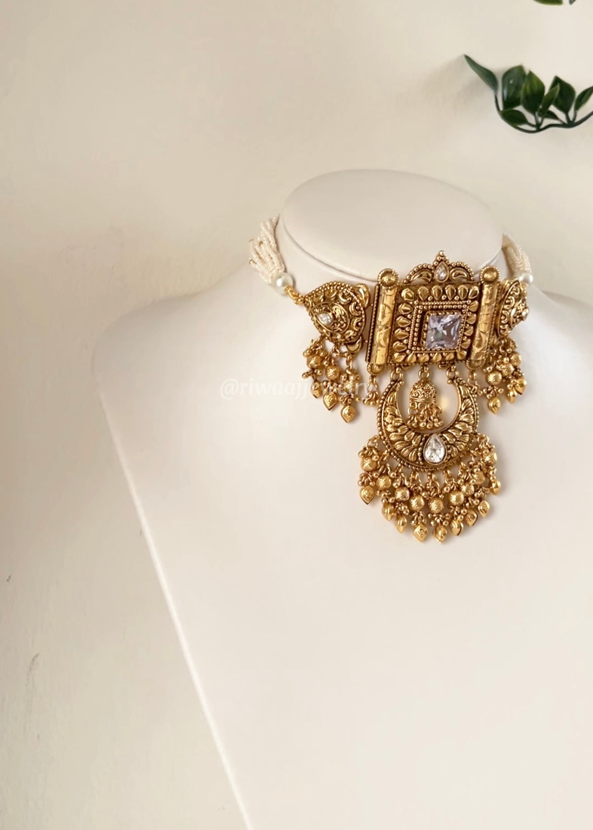 TANVI - Heritage Choker/Necklace Set