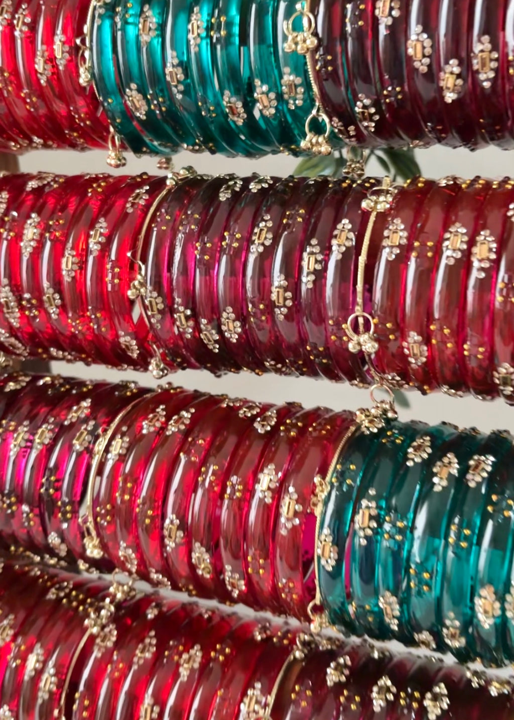 Jelly Glass Bangles