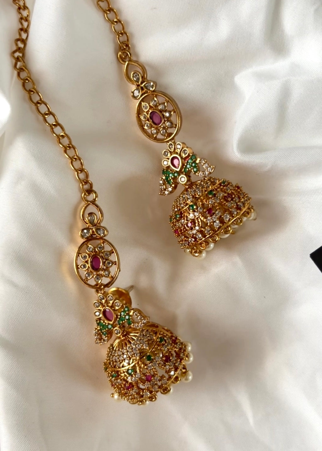 ADHIRA - Heritage Jhumka Earrings