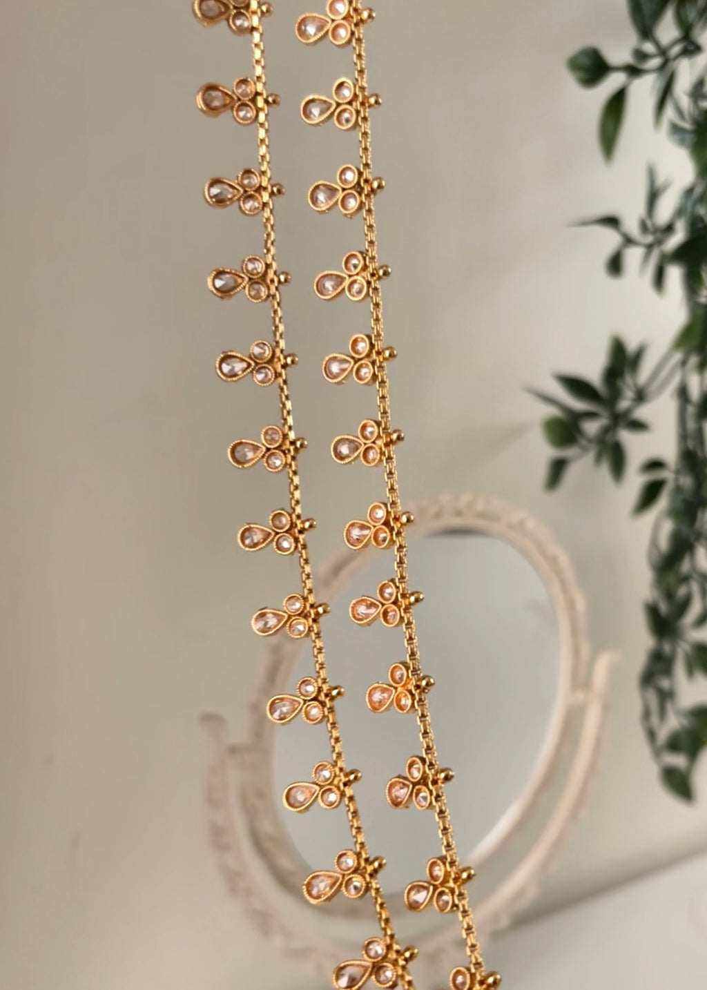 THREE CLOVERS - Anklet