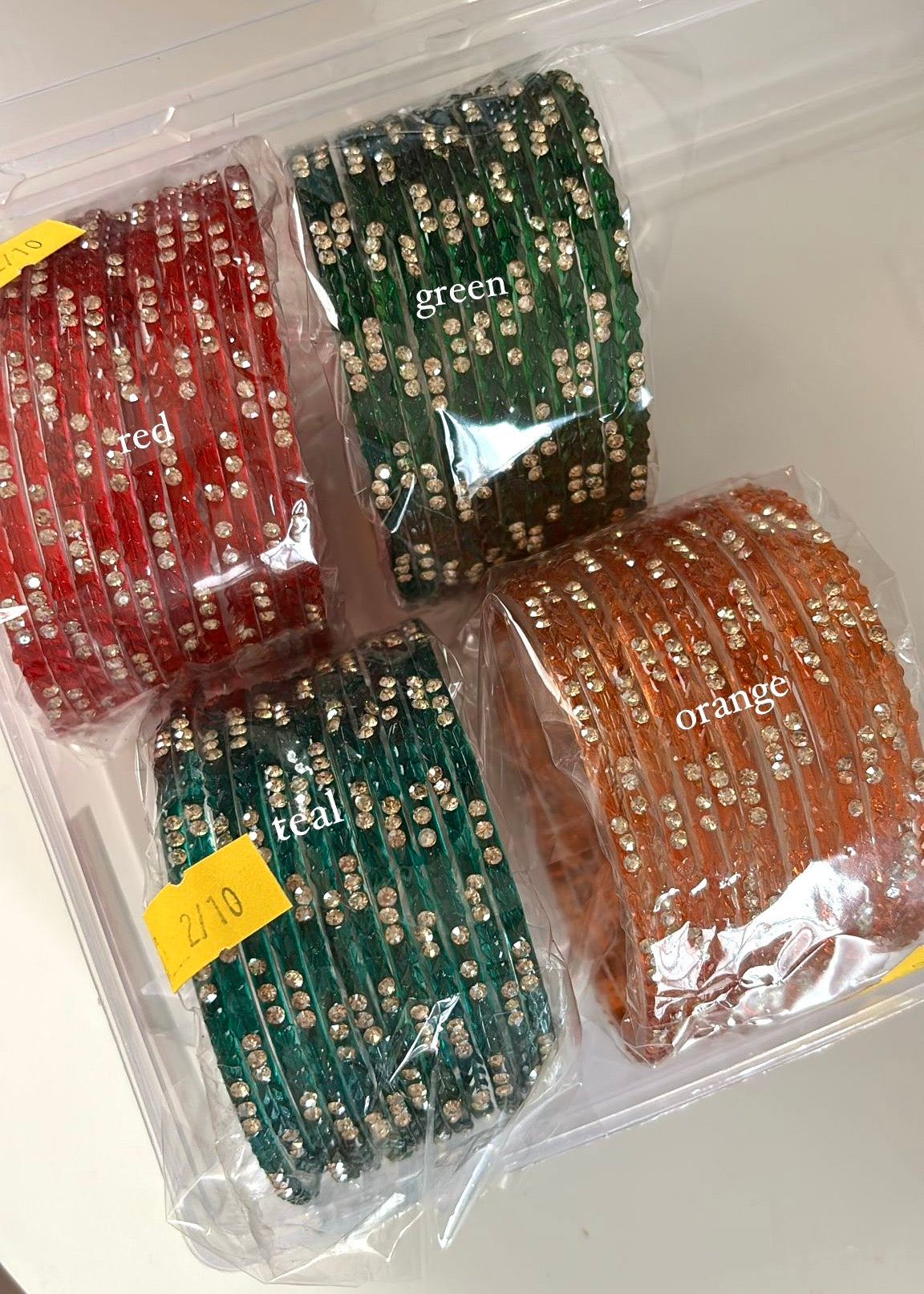 Glass Bangles 2•10