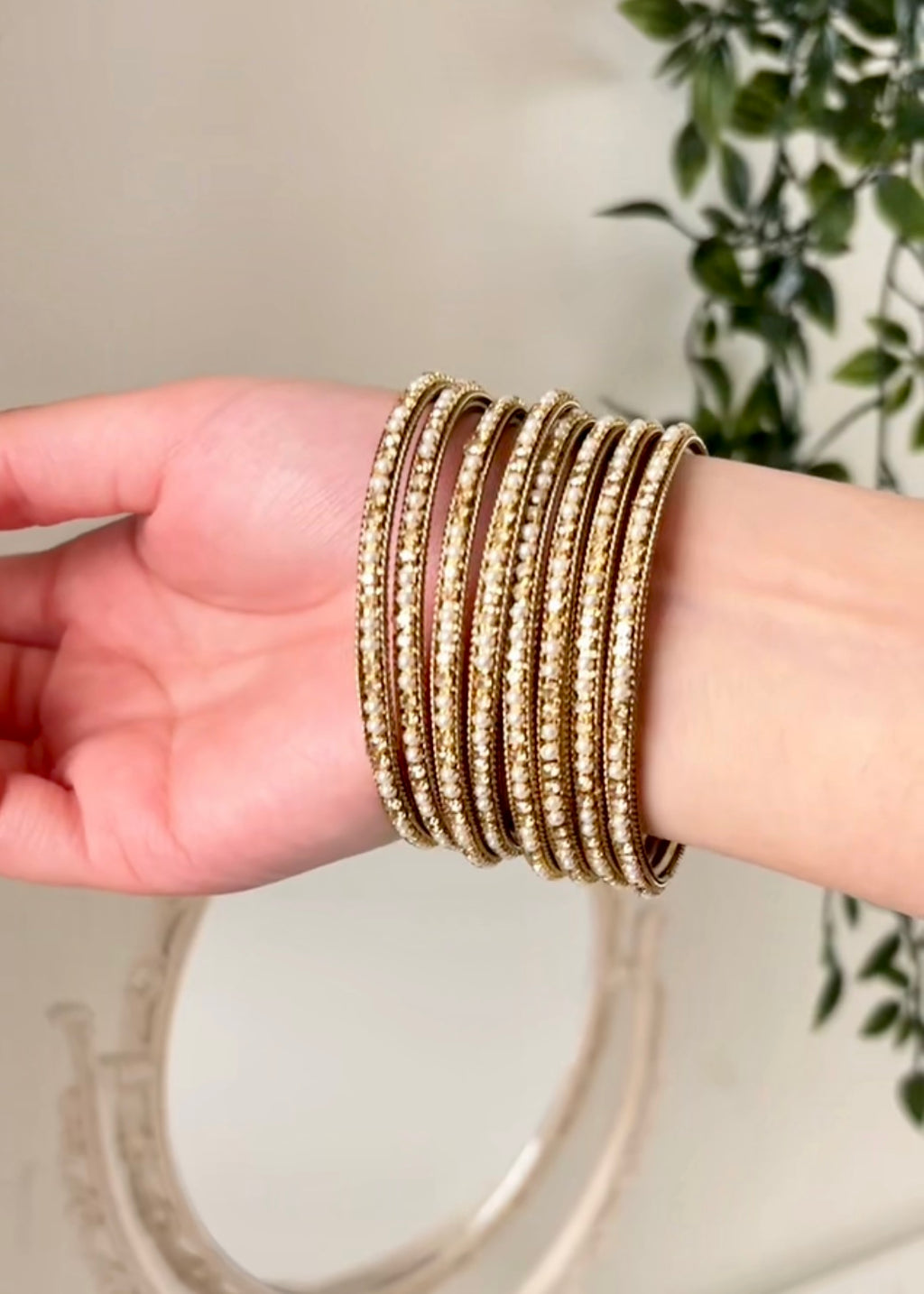 GOLDEN CHAMPAGNE - Bangles Set