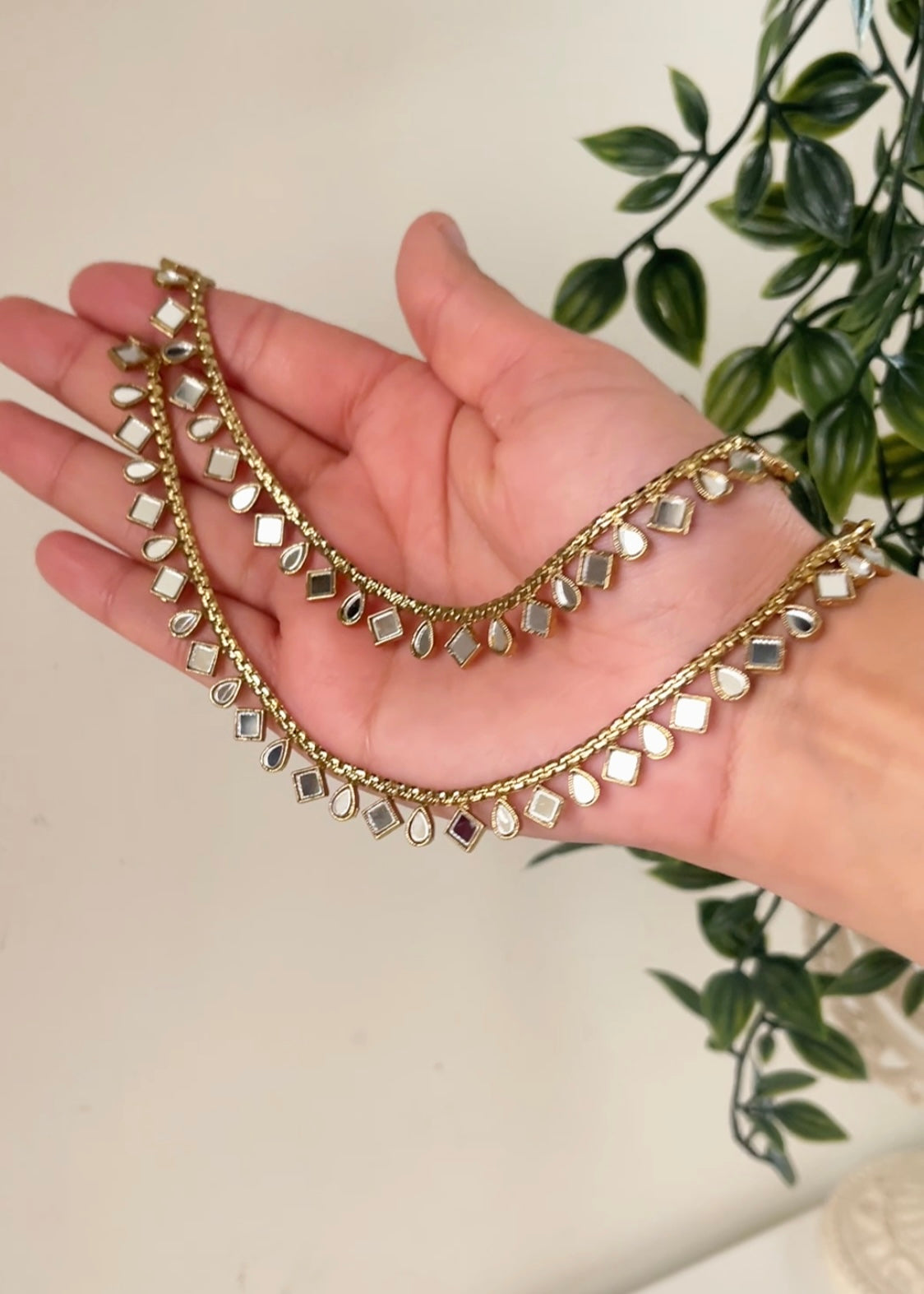 Mirror Anklets