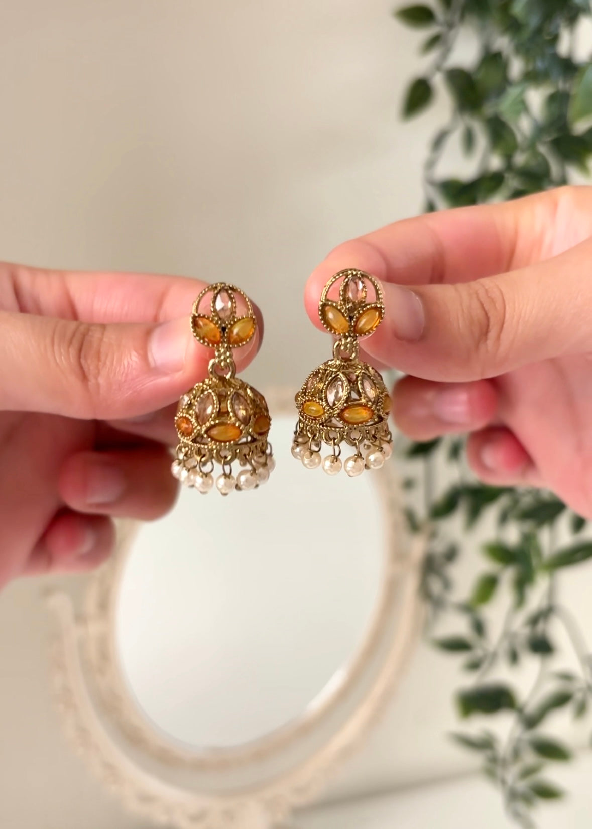Mini Flower Jhumki