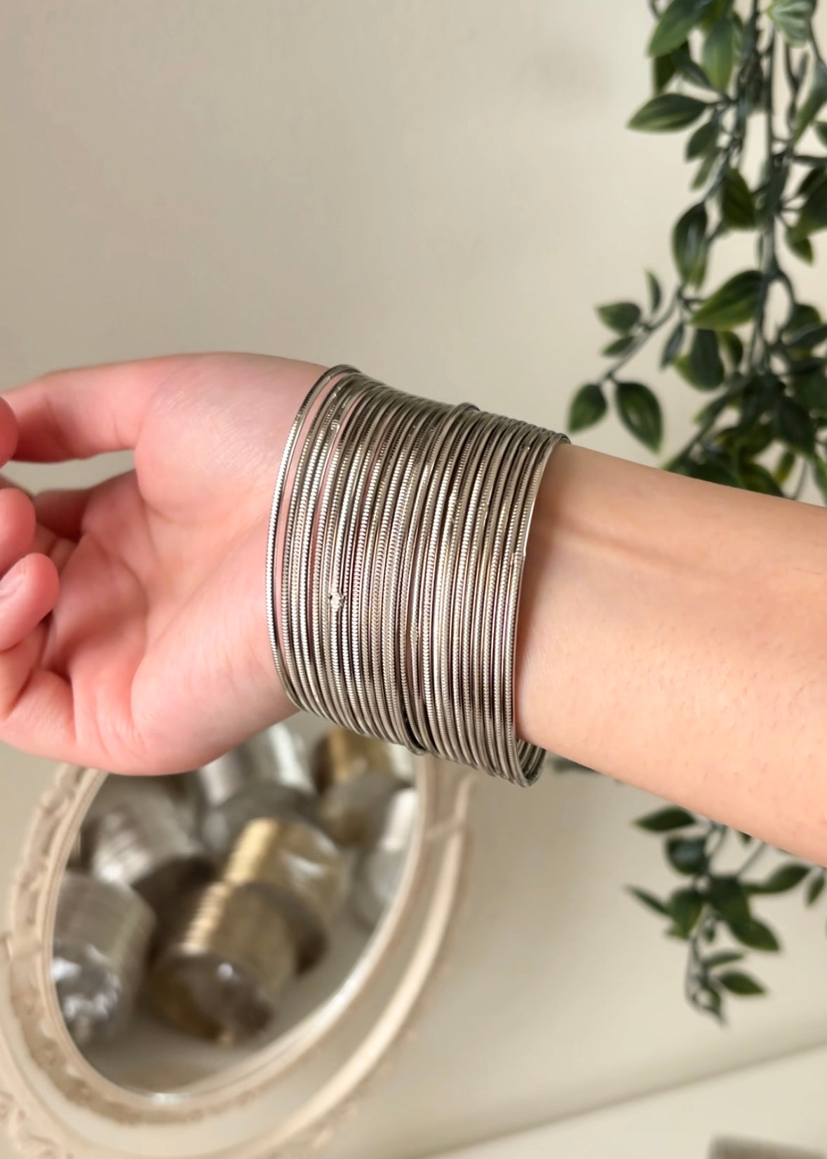 Vintage Bangles - Gold & Silver