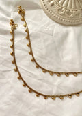 SONA - Micro Gold Anklets (pair)