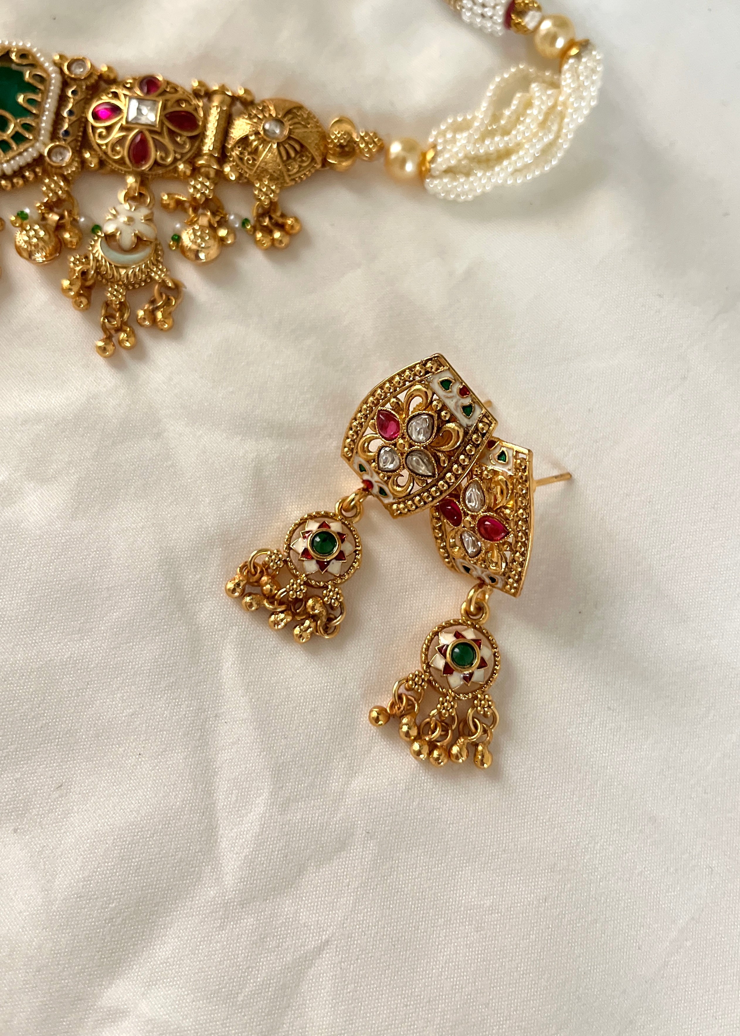 AARNA - Heritage Gold Plated Set
