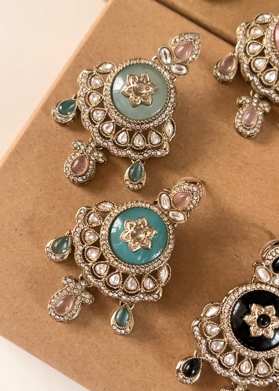 ASFA - Kundan Earrings