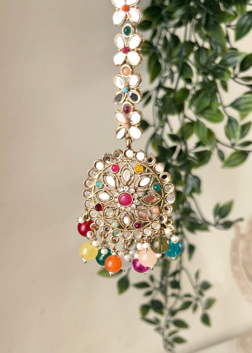AENA - Mirror Jhumka Set