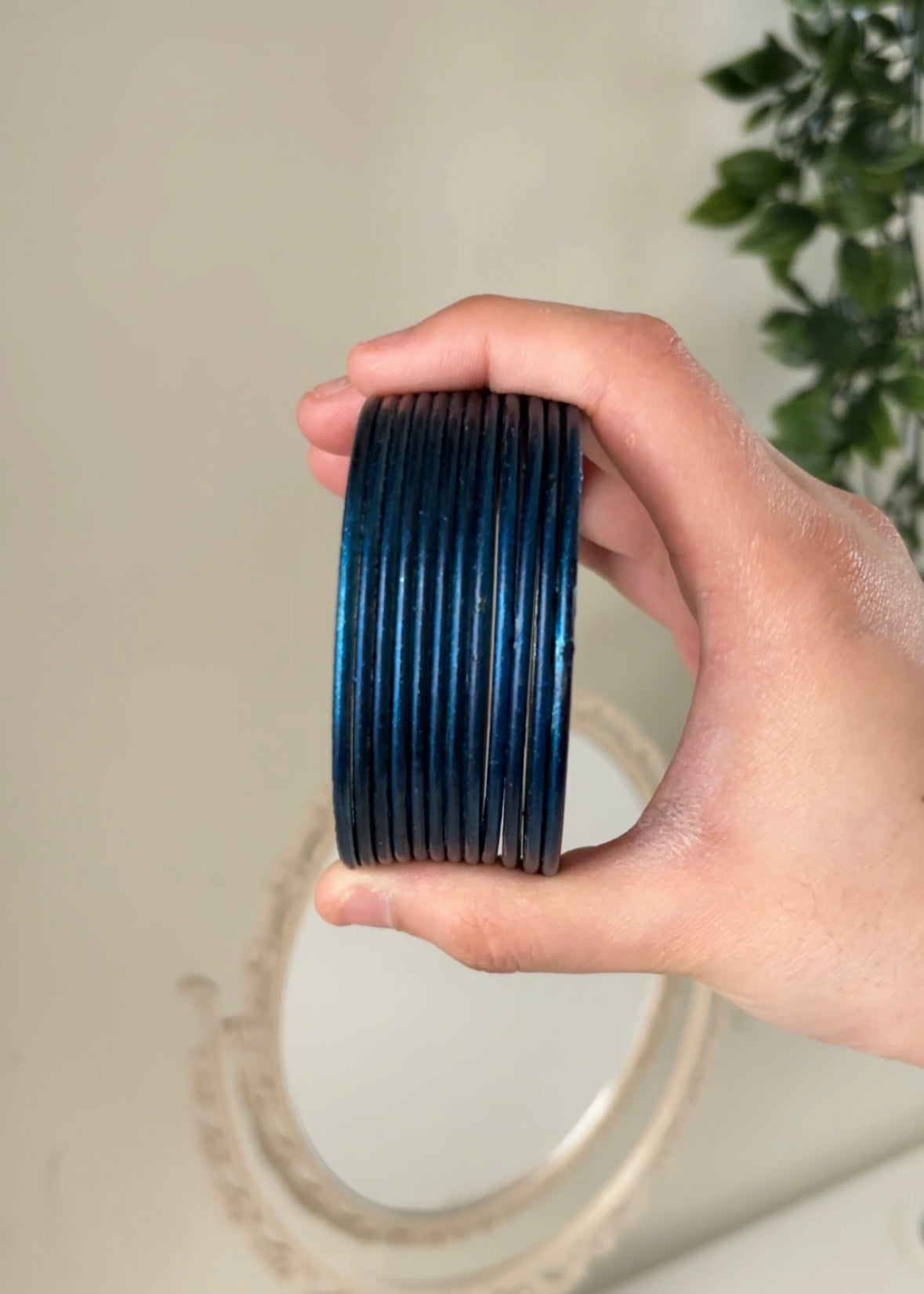 PLAIN BANGLES - Bloc of 12