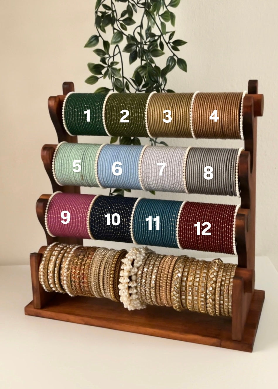MATTE BANGLES - Bloc of 12