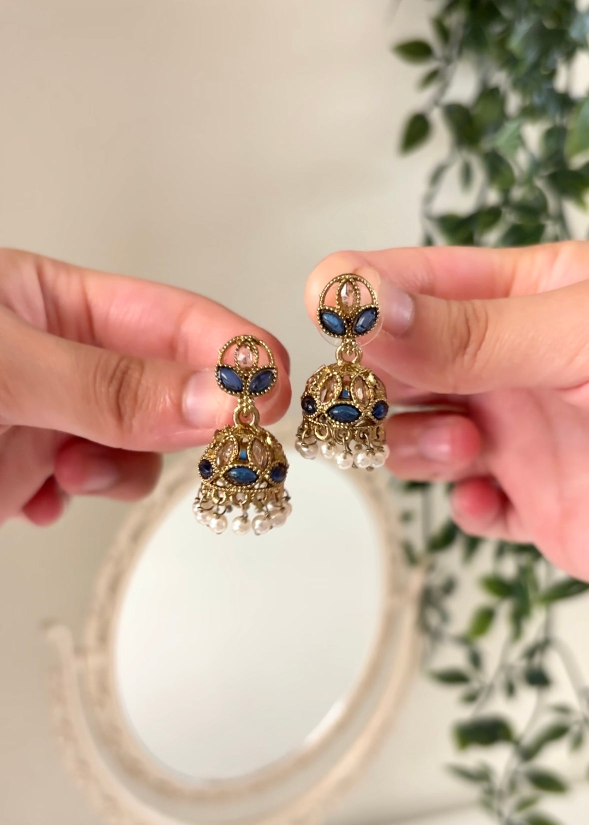 Mini Flower Jhumki
