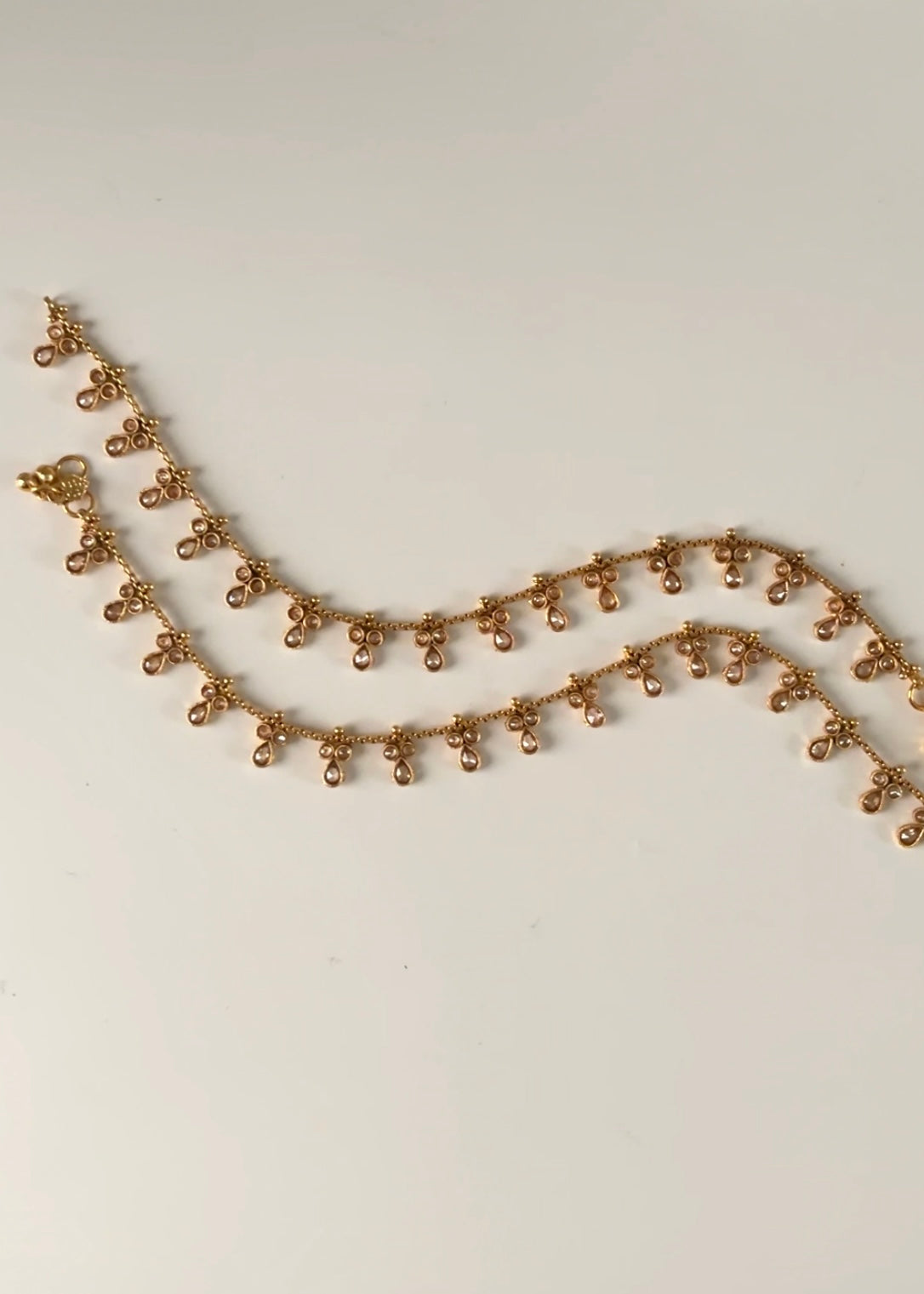 THREE CLOVERS - Anklet