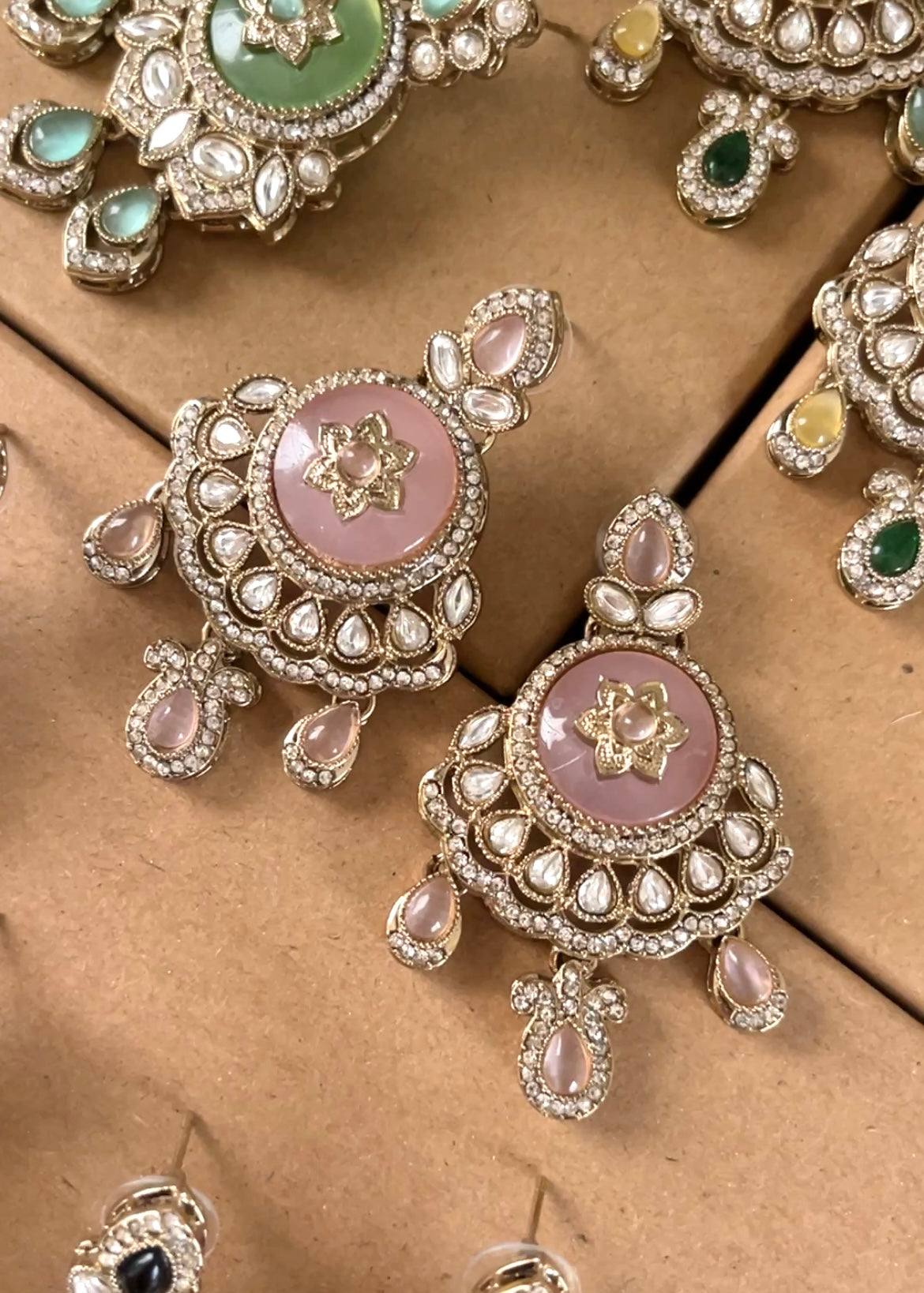 ASFA - Kundan Earrings