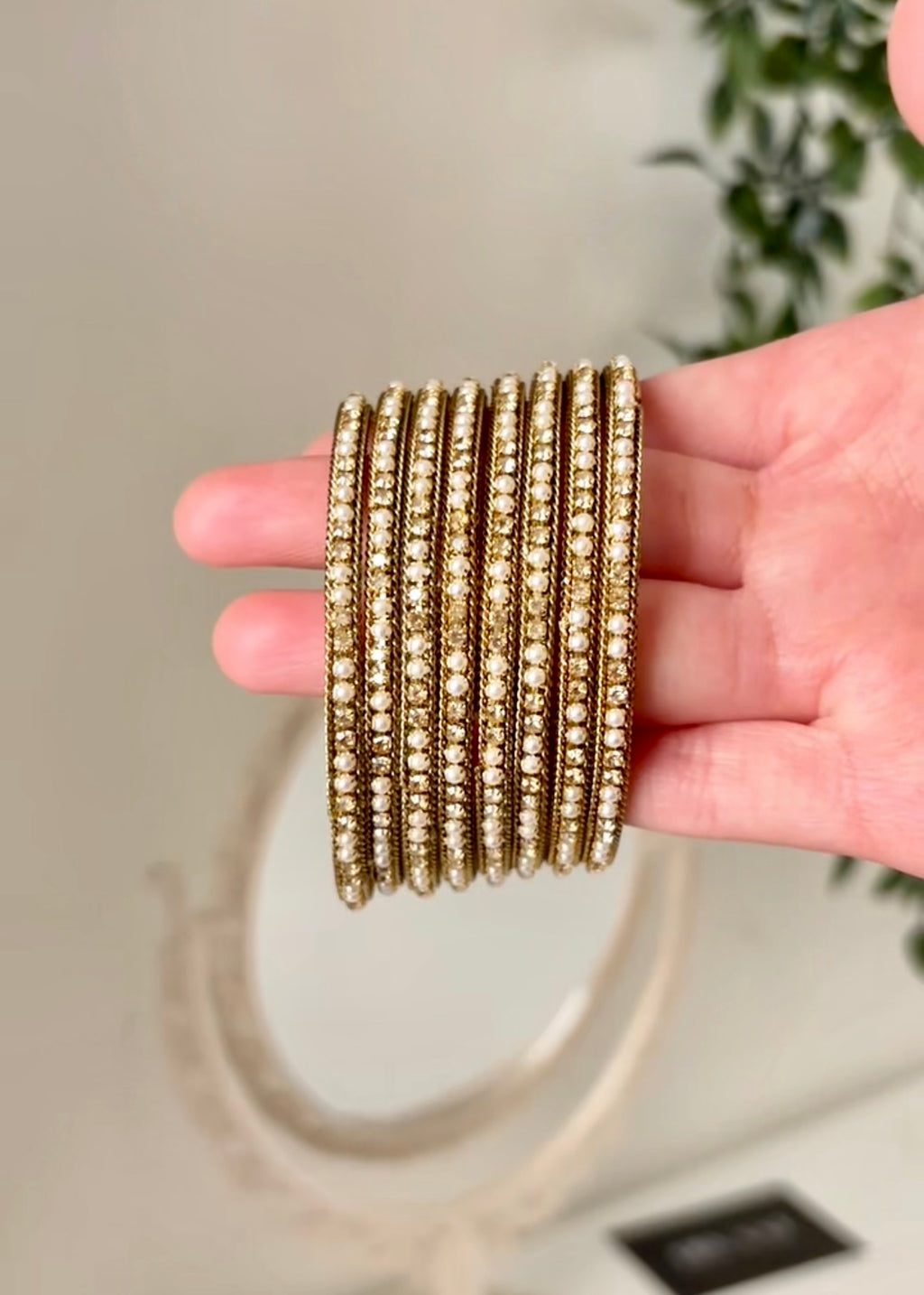 GOLDEN CHAMPAGNE - Bangles Set