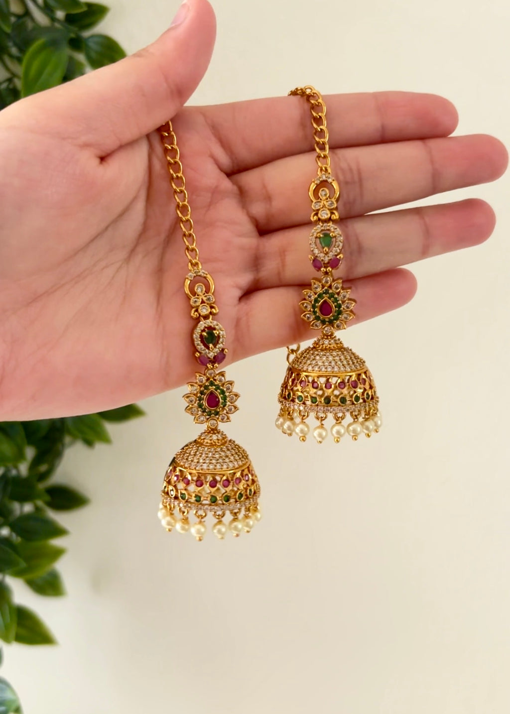 INIYA - Heritage Jhumka Earrings