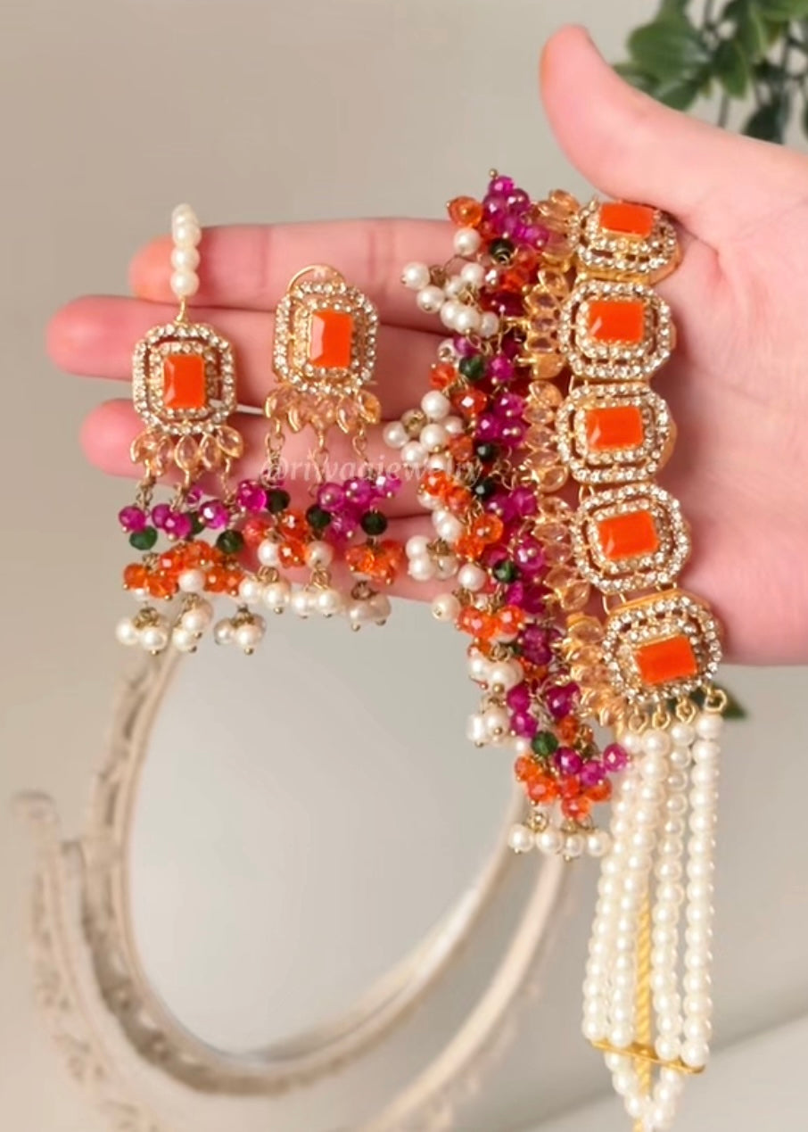 SAPHIRE - Choker set