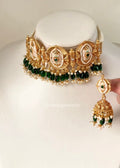 NAILA - Gold Plated Choker Set