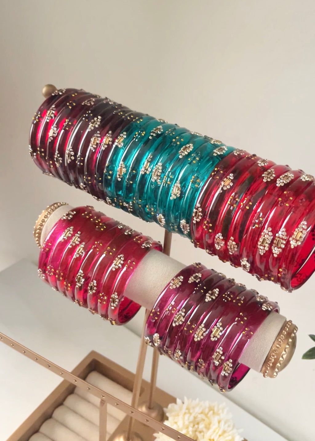 Jelly Glass Bangles