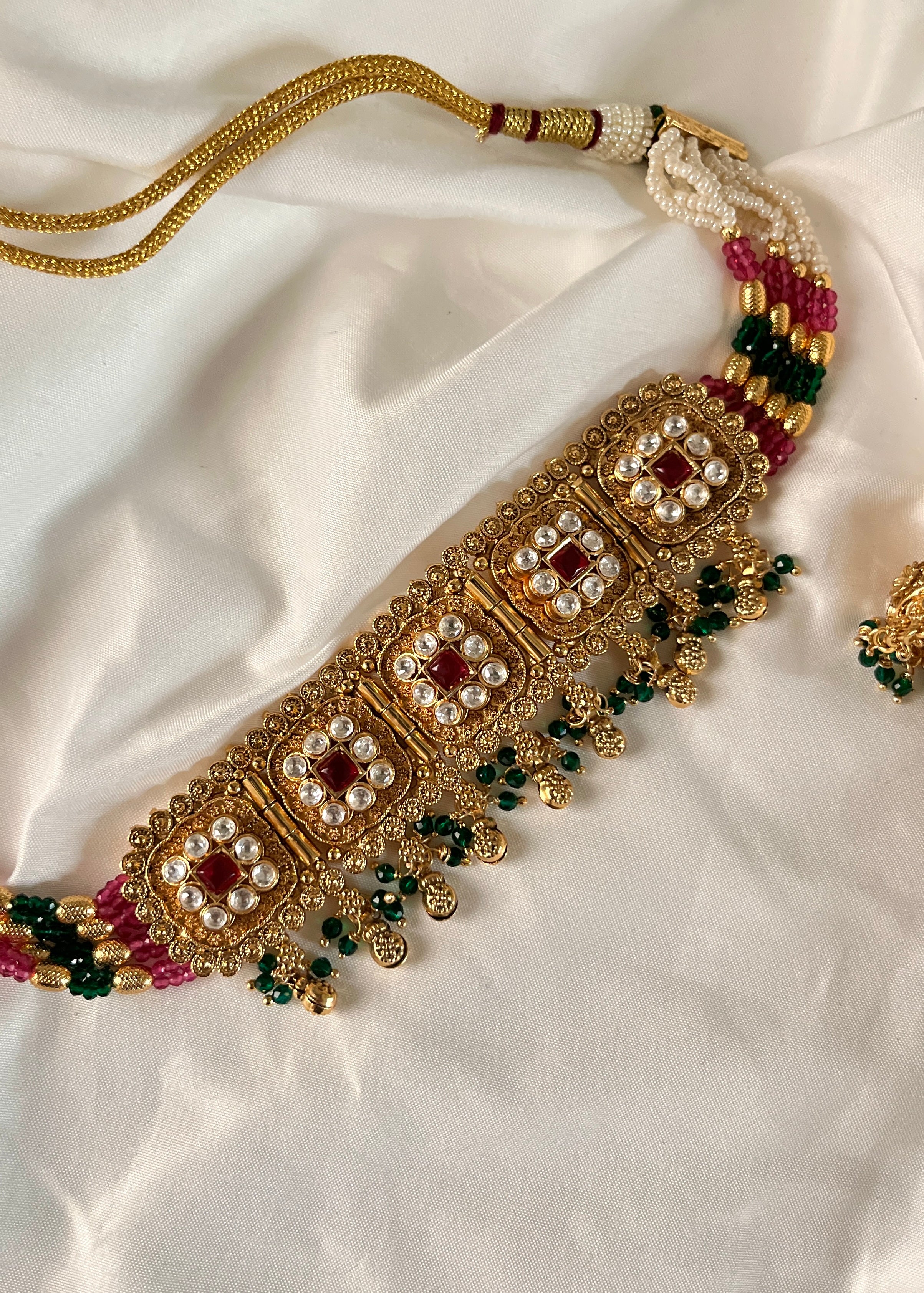 SNEHA - Gold Plated Choker Set