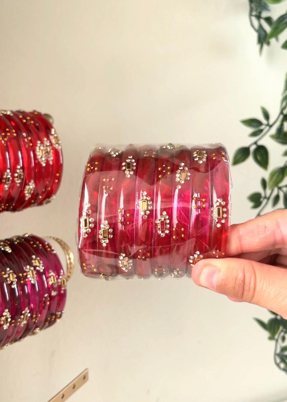 Jelly Glass Bangles