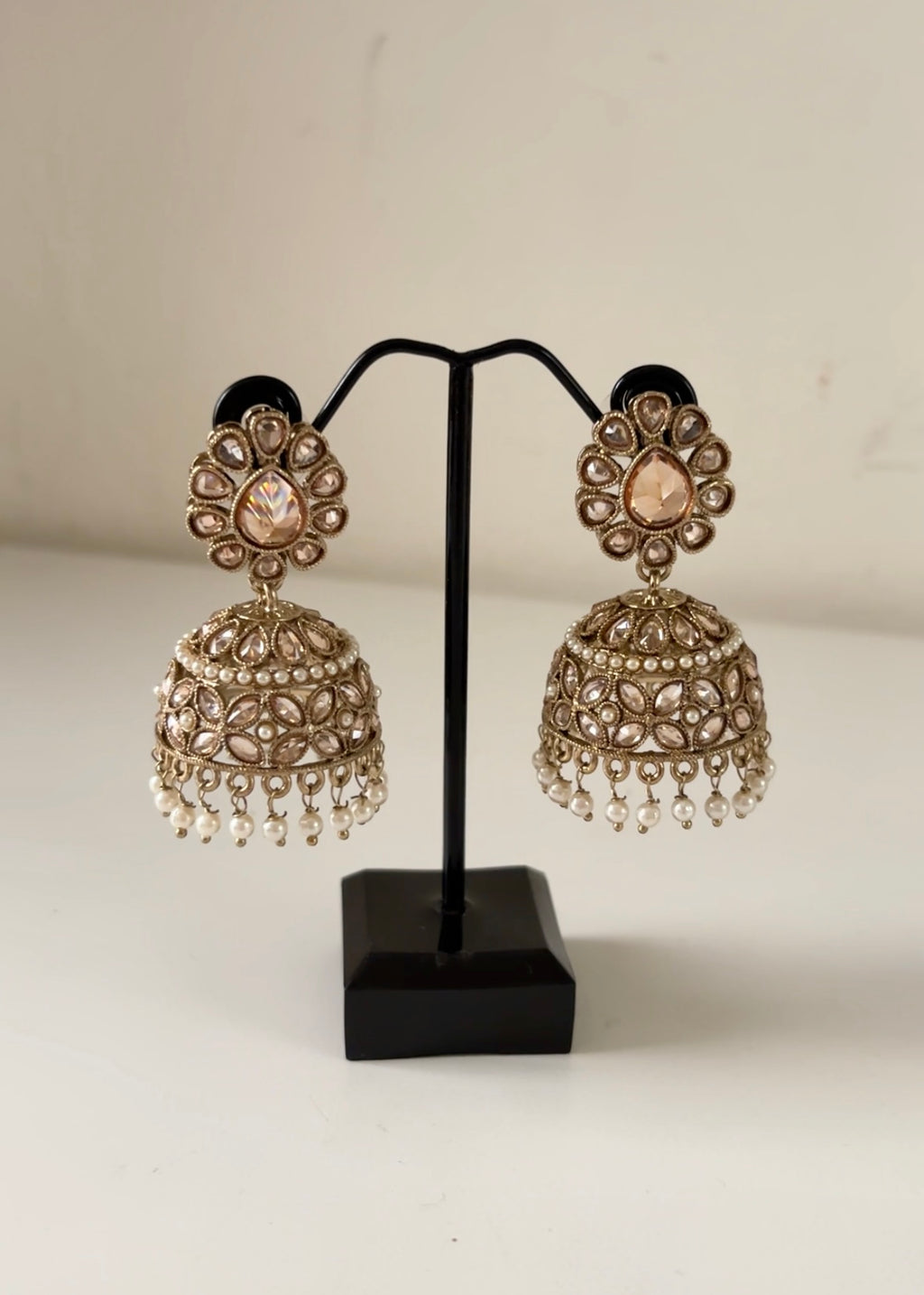 SAJAL - Golden Jhumka