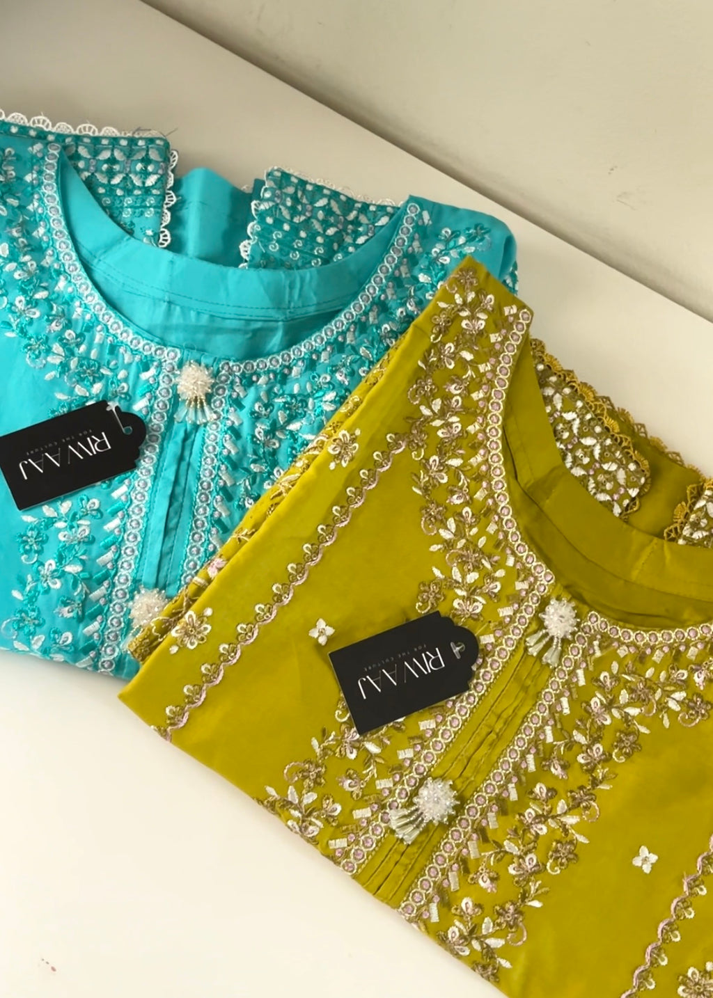SABA — 2pcs Summer Lawn Suit