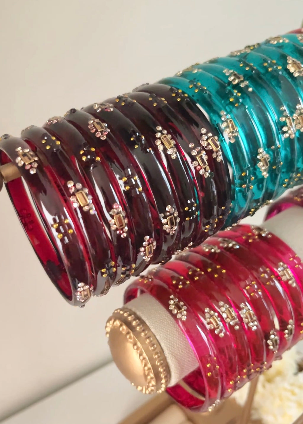 Jelly Glass Bangles