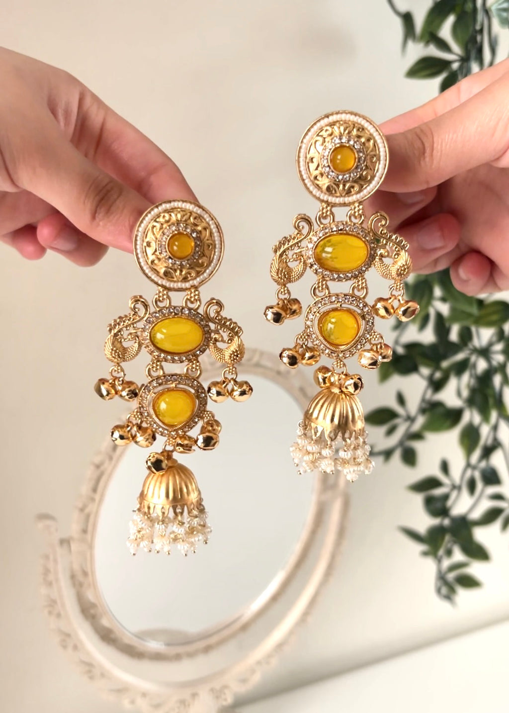 NAFISA - Kashmiri Jhumka Earrings