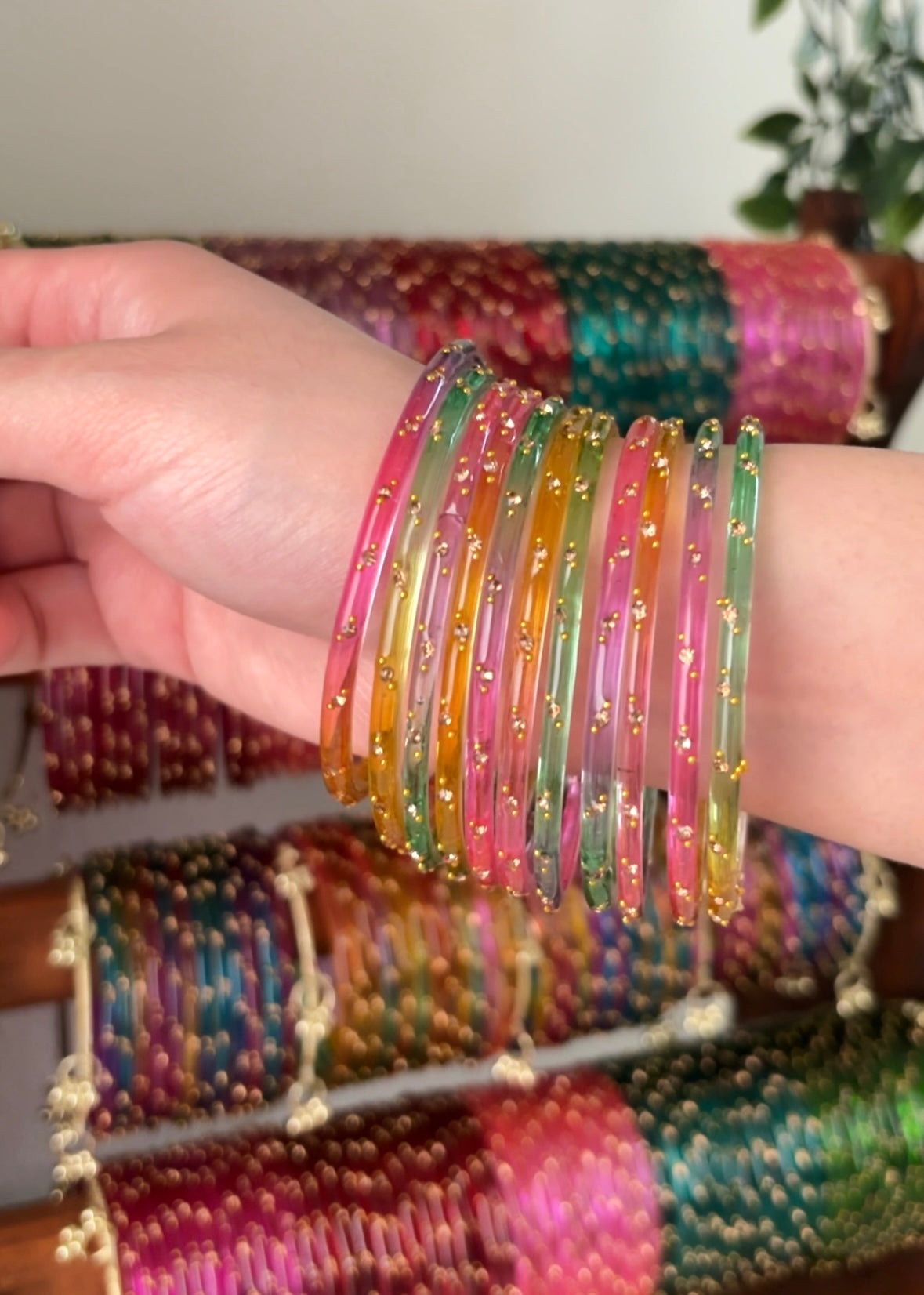 Raindrop - Glass Bangles