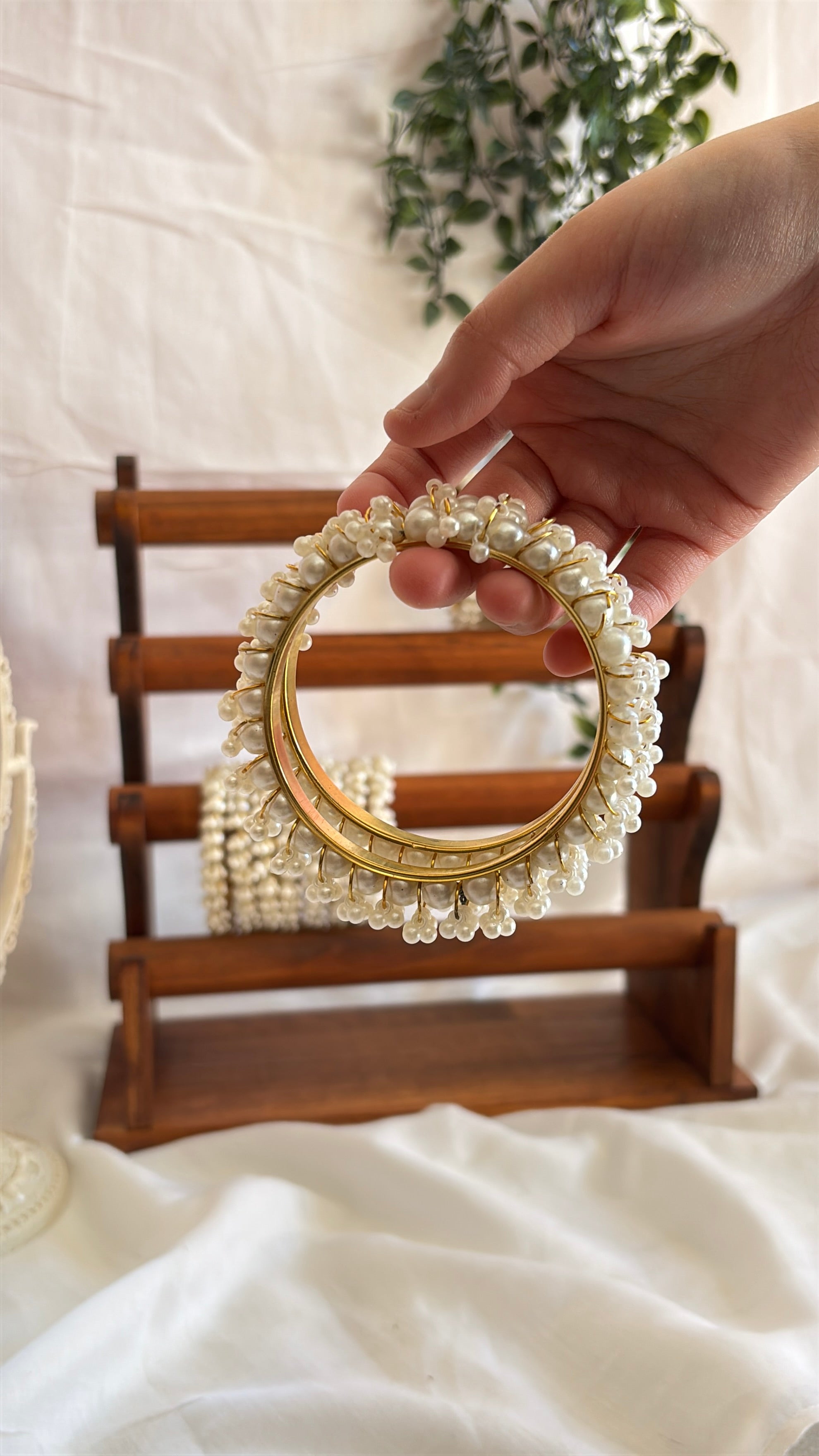 PEARL BANGLES