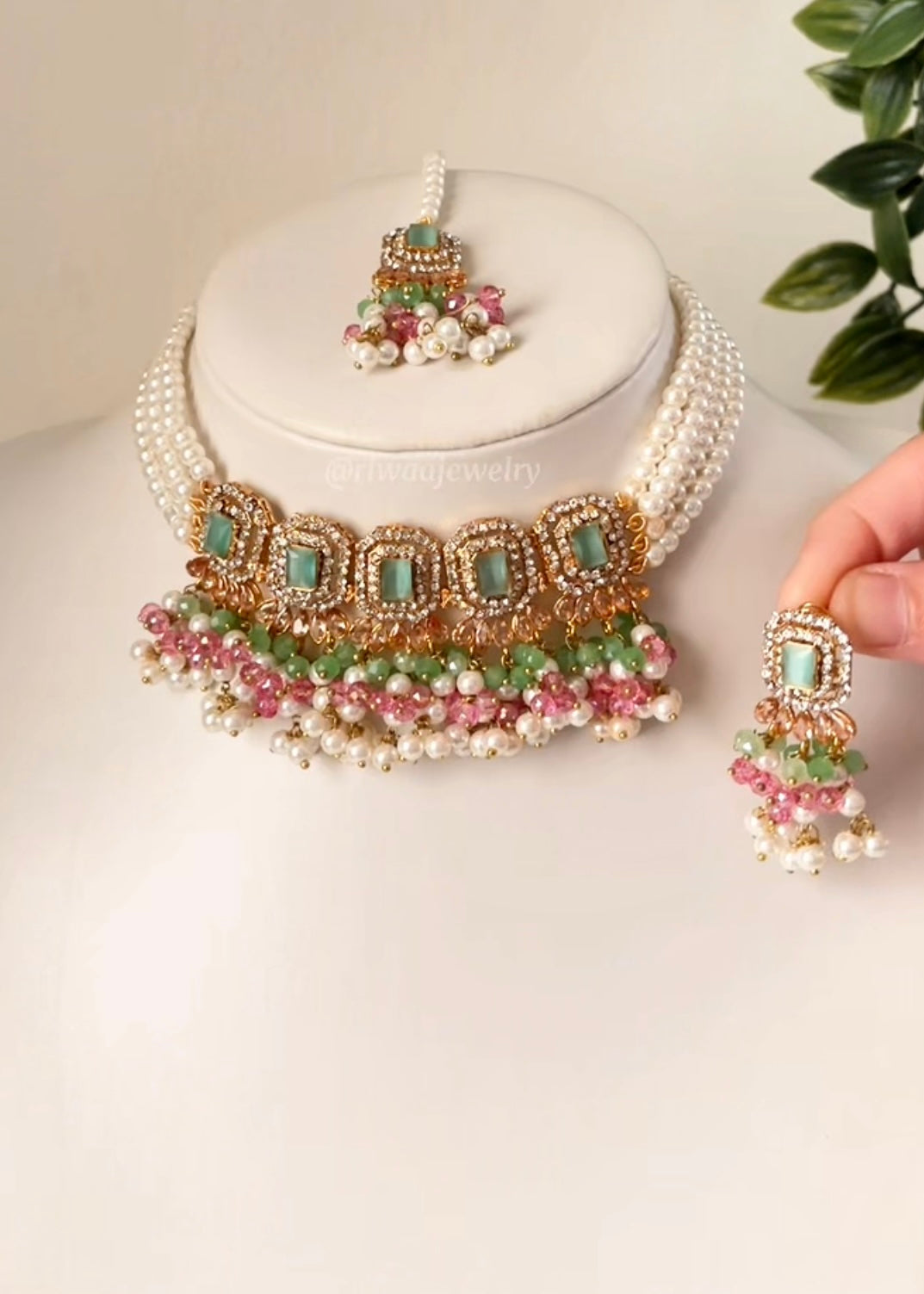 SAPHIRE - Choker set