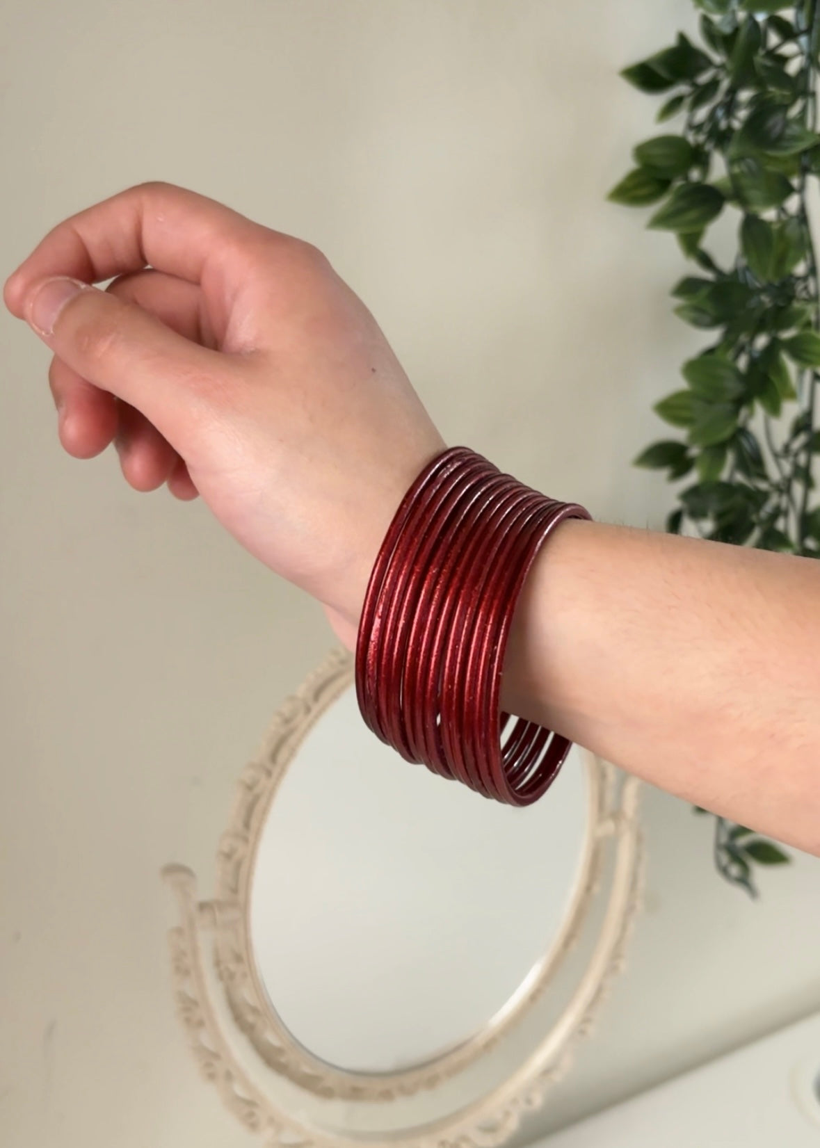 PLAIN BANGLES - Bloc of 12